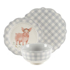 Dinnerware set in gray view 5