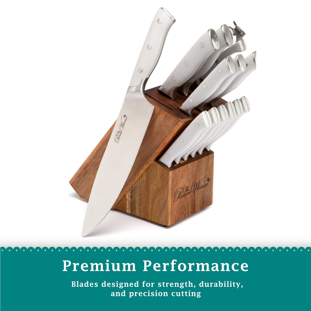 Knife block set in gray view 6