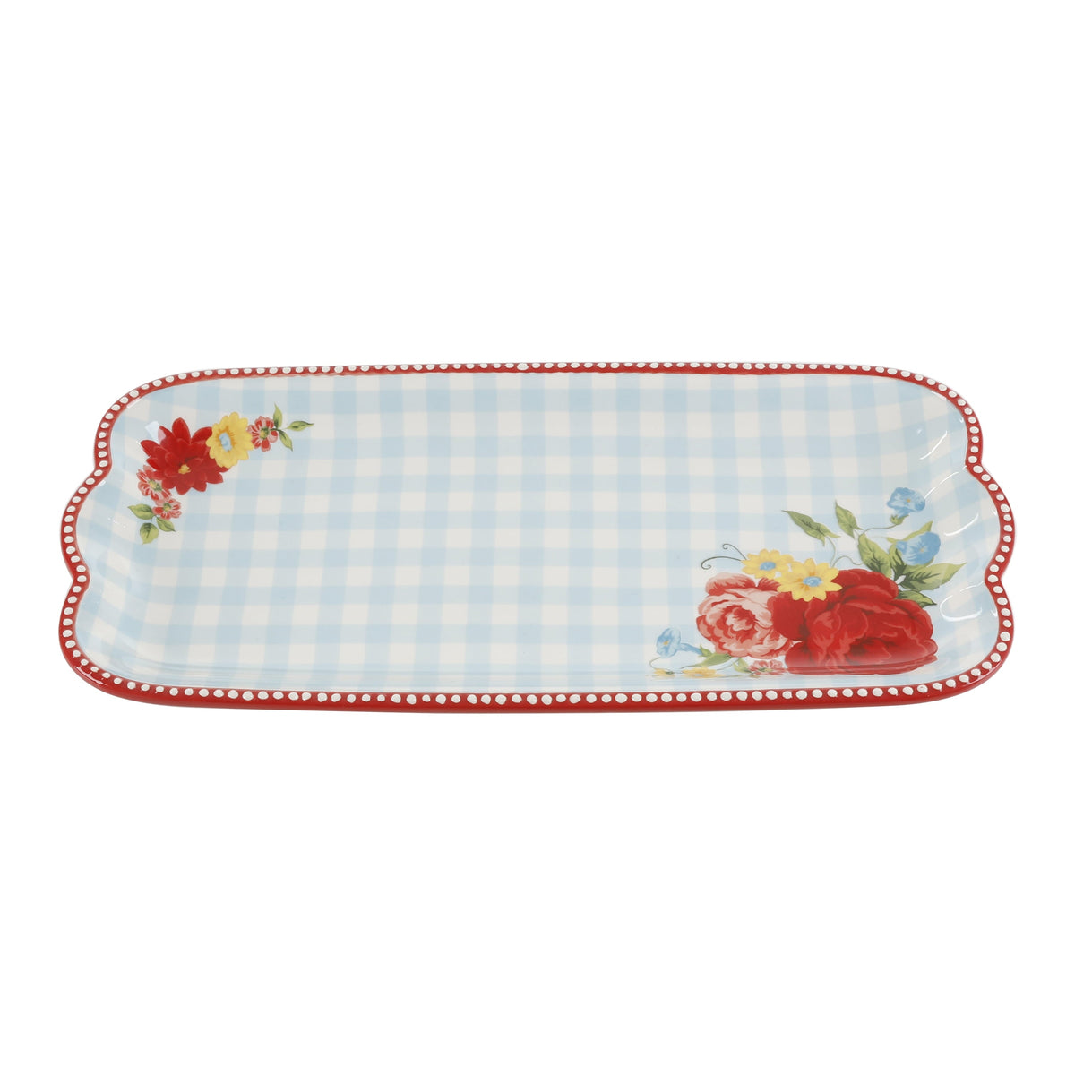 Serving platter set view 3