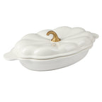 Stoneware baker in linen view 7