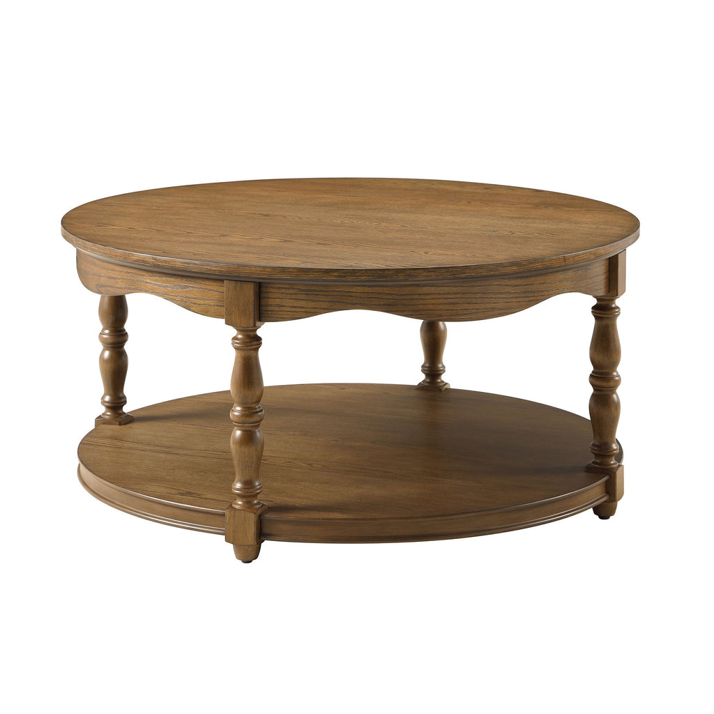 Coffee table in heirloom brown view 7
