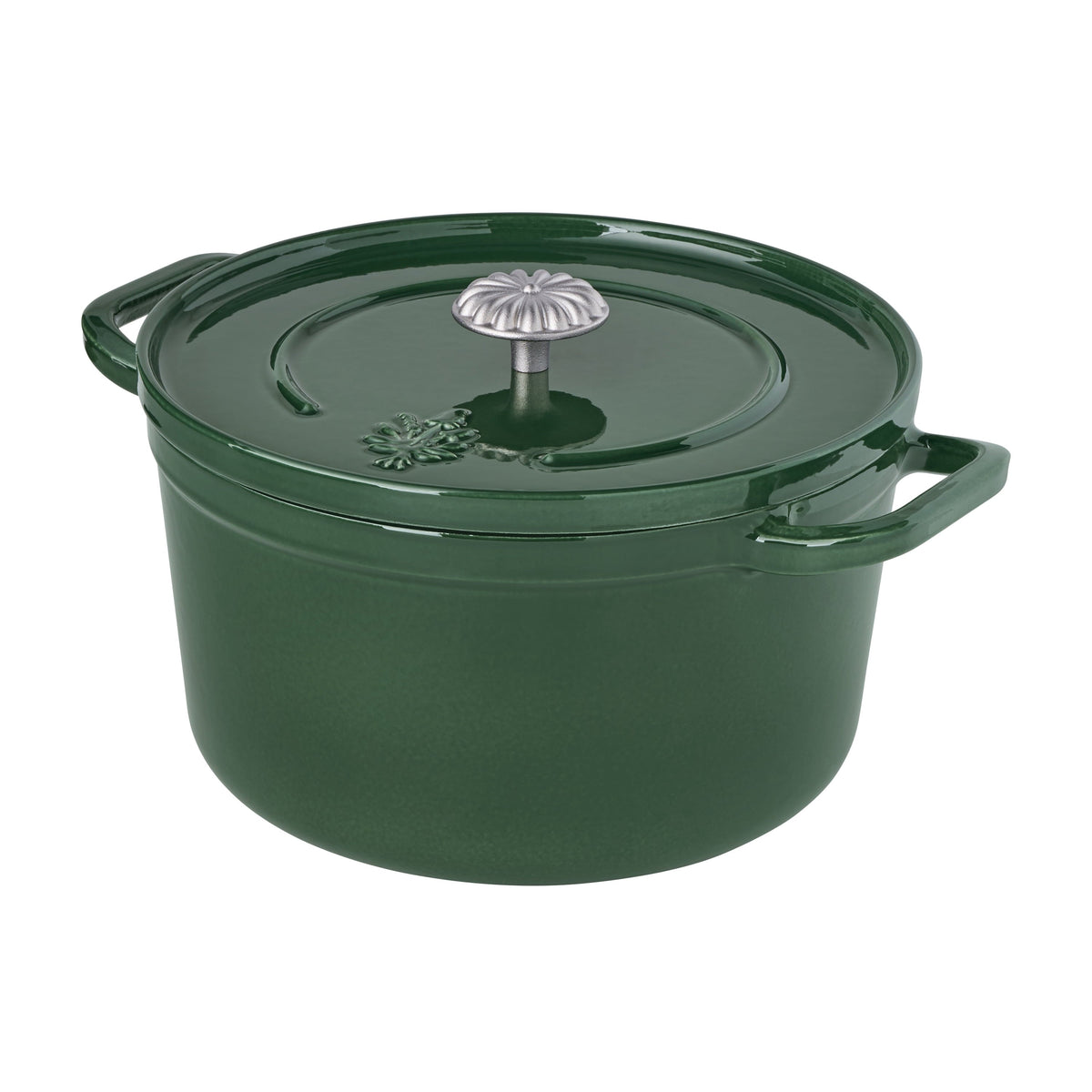Dutch oven in dark green view 18