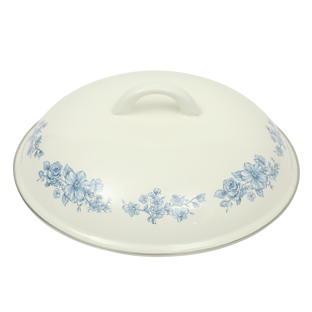 Dutch oven in blue view 8