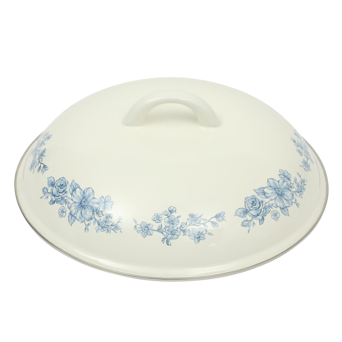 Dutch oven in blue view 8