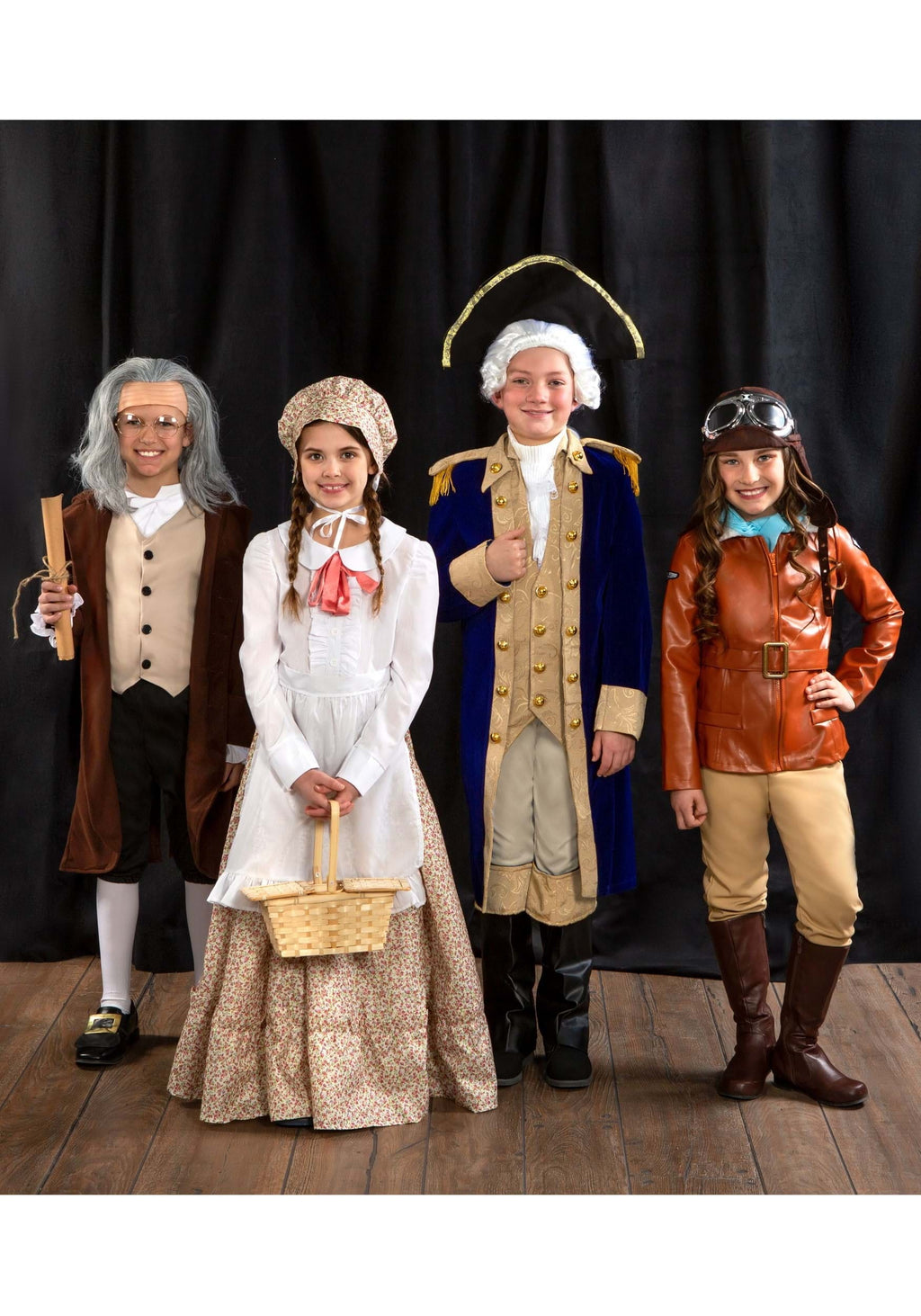 Girls prairie costume view 7