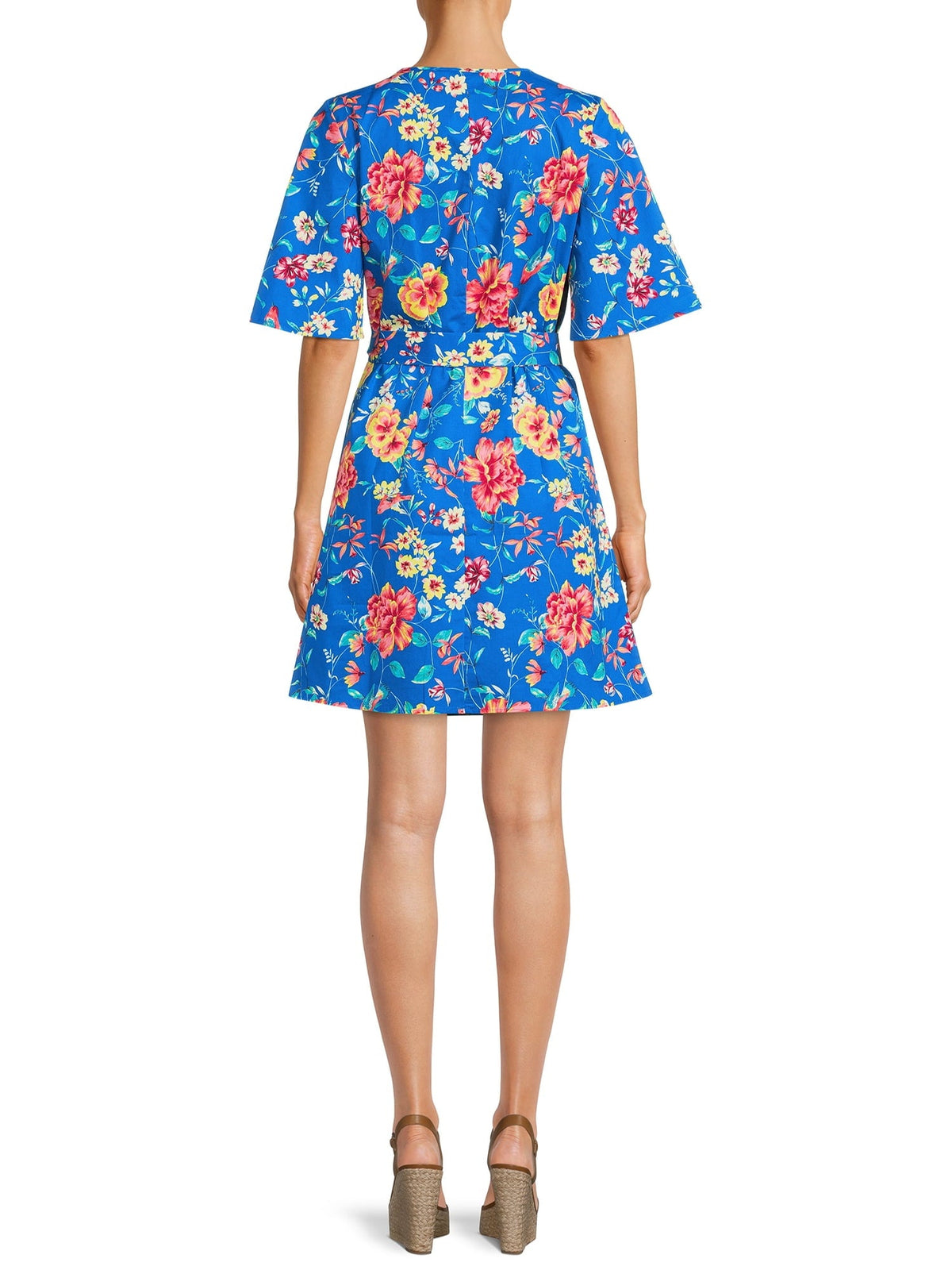 Bell sleeve dress view 4